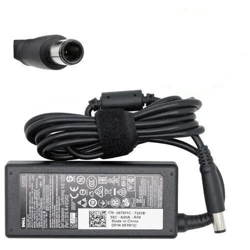 KEY FEATURES
7.4mm Big Pin Connector – Secure and stable connection
Smart Center Pin Technology – Enables device recognition
Multiple Power Options – 65W, 90W, 130W variants
19.5V Output Voltage – Standard for most Dell laptops
Advanced Safety Protection – Guards against overheating and power surges
Wide Compatibility – Supports multiple Dell laptop series