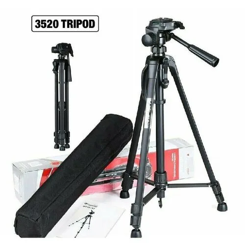 Specifications

Adjustable Height 55cm–140cm
Lightweight & Durable Aluminum Alloy Build
Built-In Bubble Level
Lightweight & Portable
3-Way Pan Head for Smooth & Flexible Shooting